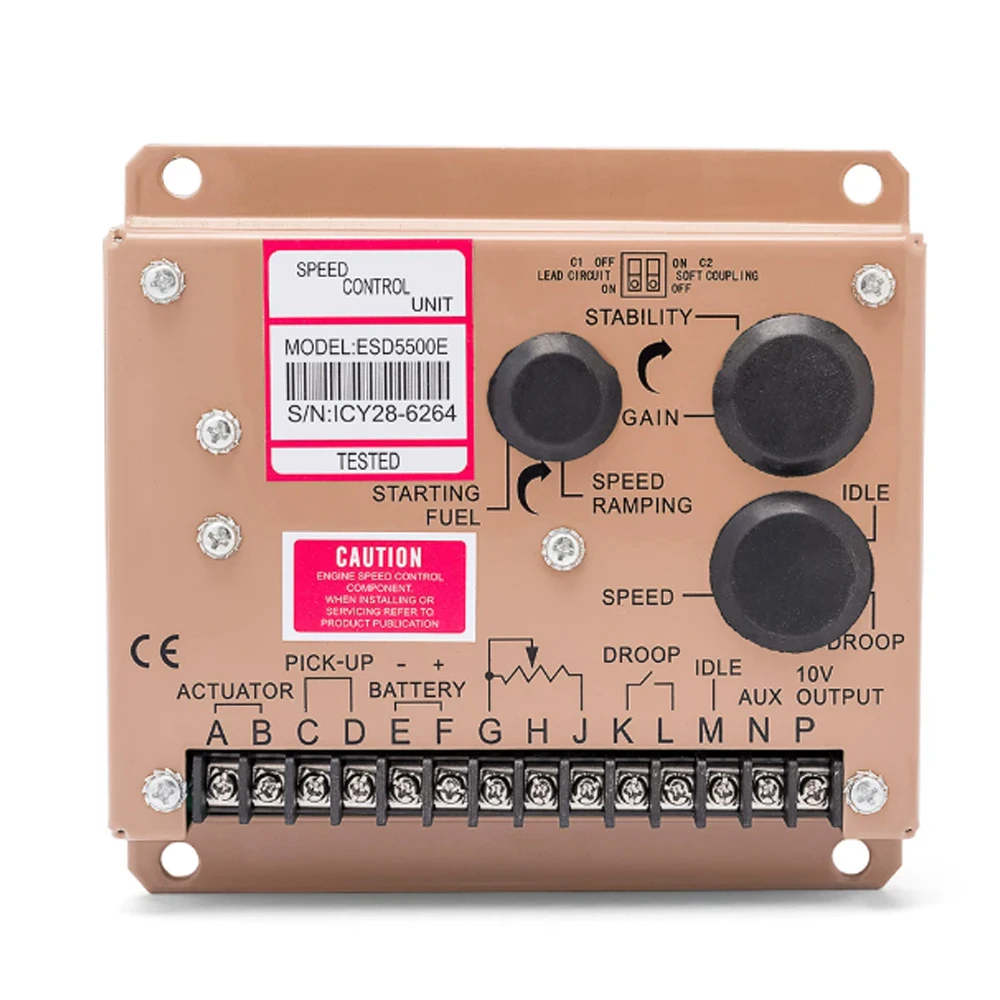High Quality Actuator ADC120 Diesel Generator Engine Governor Kits 3034572 Pickup Speed Sensor ESD5500E Speed Controller
