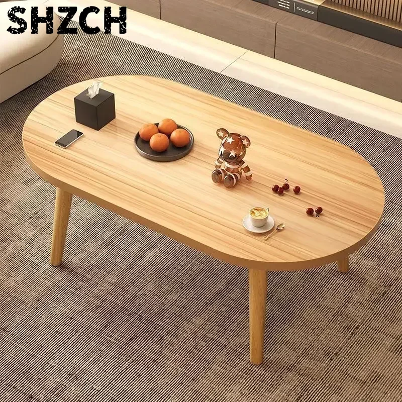 Mesa de centro sencilla y moderna para sala de estar, mesa para el hogar, apartamento pequeño, estilo Ins, mesa para dormitorio,