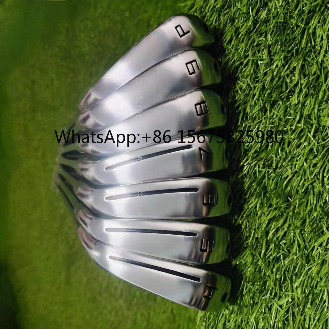 7-teiliges Golfschläger-Set für Linkshänder, GEN Eisen-Set für Herren, Original Markenlogos, Graphit-Stahlschaft