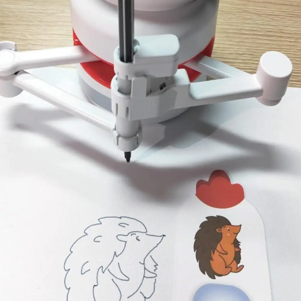 Educational Electric Drawing Robot for Kids Intelligent Painting Robot for Children Genius Kit Learning Robot Toys Art Teacher