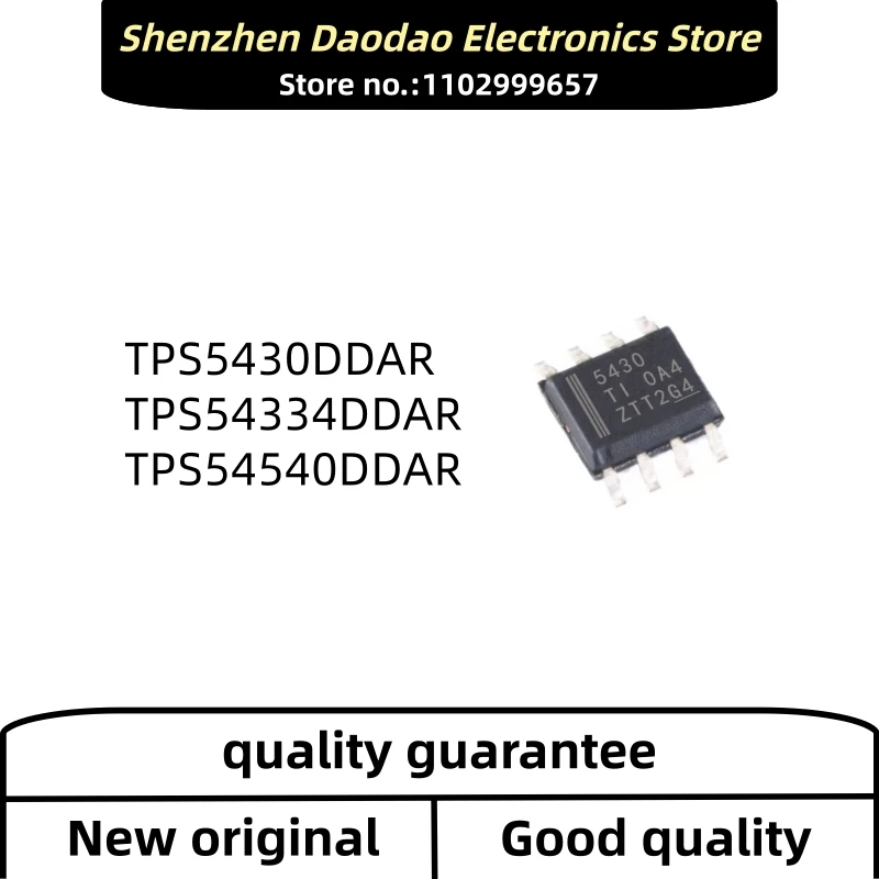 10Pcs TPS5430DDAR 5430 TPS54334DDAR 54334 TPS54540DDAR 54540 SOP-8 Switching regulator chip IC new original
