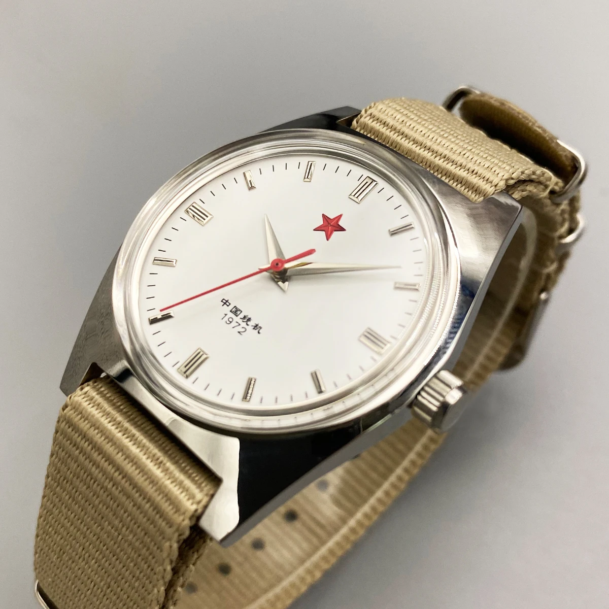 

Red Star Mechanical Watch Shanghai 8120 Manual Mechanical Movement 36Mm Retro Chinese Watch Suitable for Men’s Gifts