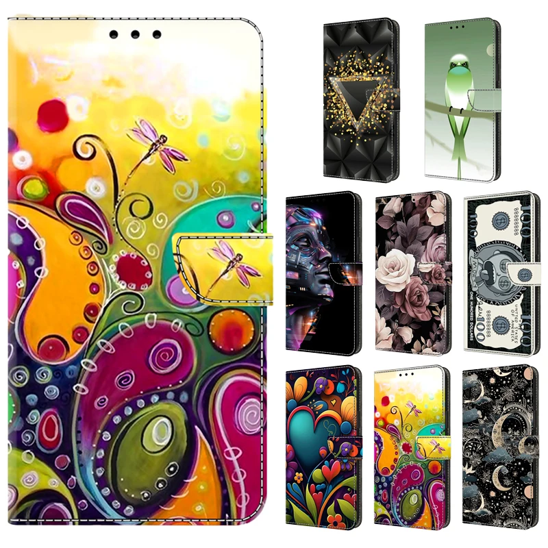 3D Magnetic Flip Leather For Xiaomi Poco M2 M3 M6 X5 X6 C31 C65 CC9 Pro Wallet Case Xiaomi Note 10 Pro Lite Funda