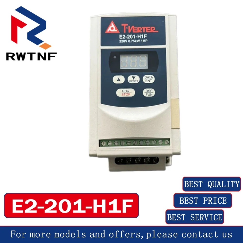 Brand New Genuine E2-201-H1F Teco-Tainan Inverter 0.75KW 220V 100% Original