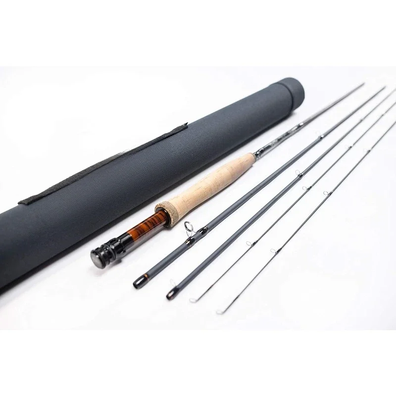 2025 ly Fishing Rod with Carrying Case and Extra Rod Tip Section, Slow-Medium-Fast Action