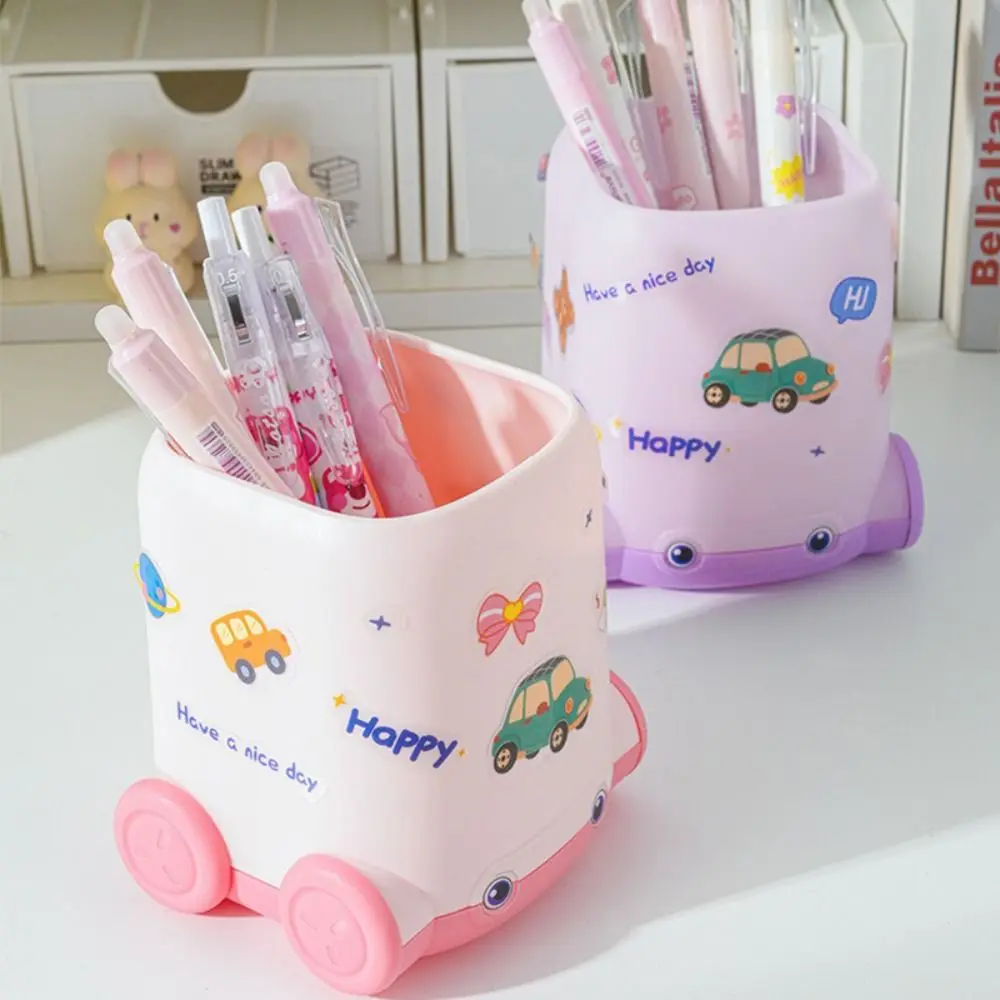 New Car Shape Pen Holder Multifunctional Large Capacity Pen Container Desktop Organizer Back To School
