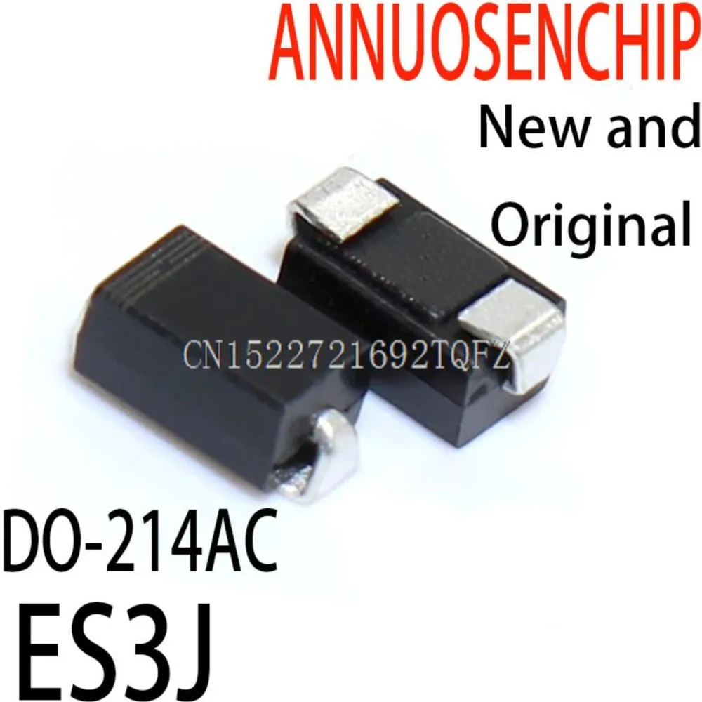50PCS New and Original   600V 3A SMC DO-214AC ES3J