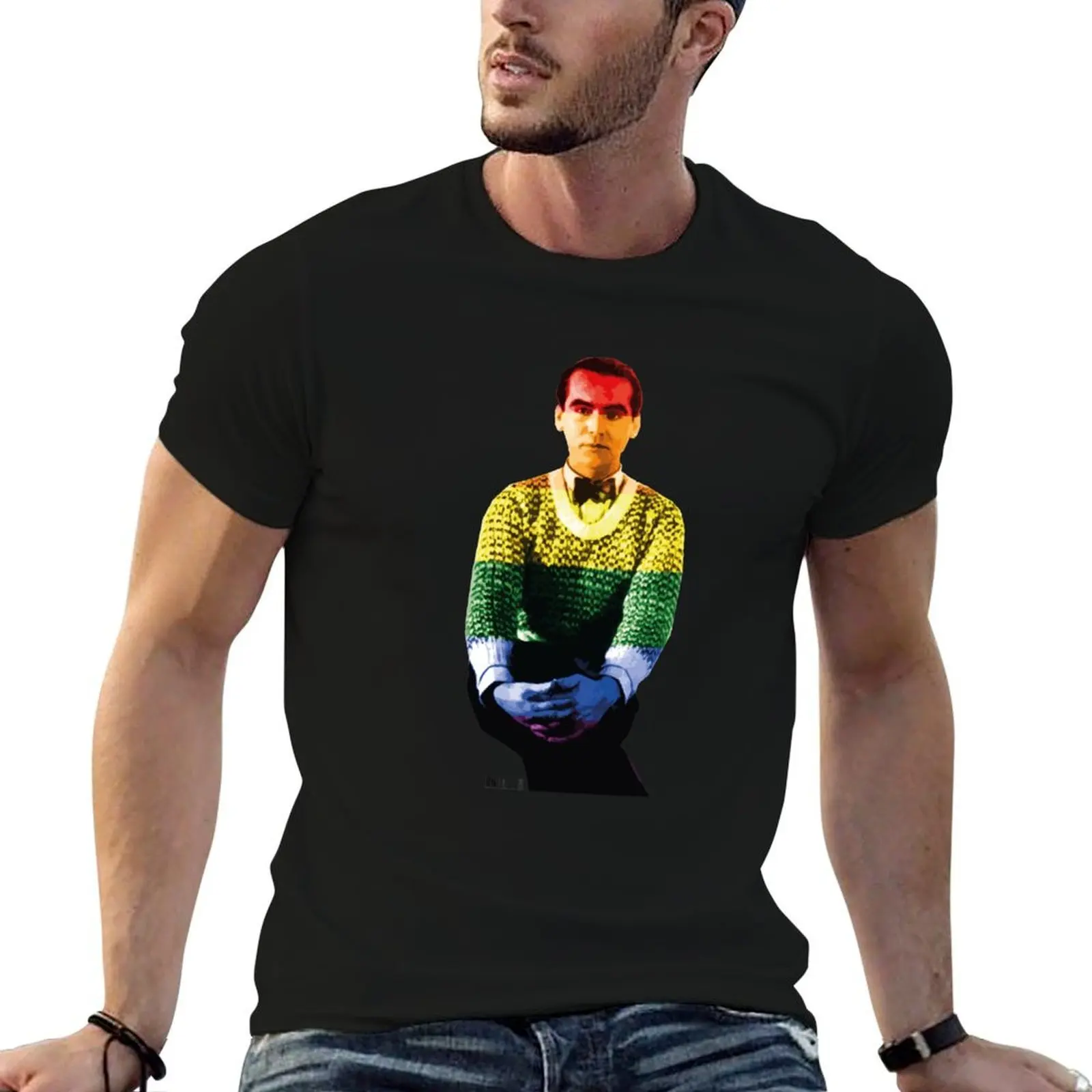 

Federico Garcia Lorca Multicolor T-Shirt man t shirts for men casual g man t shirts for men t shirts for man slim fit T-shirt