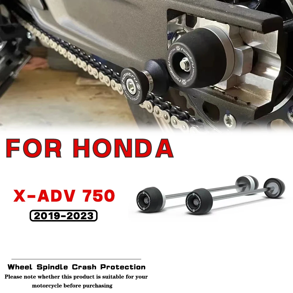 

For Honda X-ADV750 2019 2020 2021 2022 2023 Motorcycle Accessories Front Rear Wheel Spindle Crash Protection