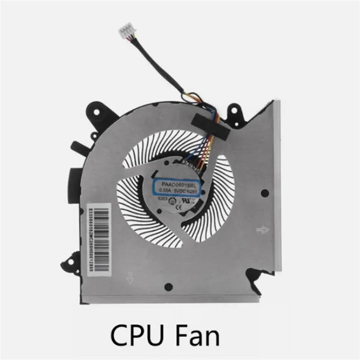 ATP-CPU + GPU Cooling Fan for GF63 MS 16R1 MS 16R2 GF65 WF65 MS 16R3 MS 16R5 Laptop CPU Cooling Fan