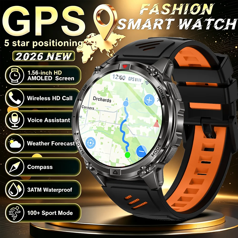 Smartwatch Watches For Mens - New 650mAh Big Battery Smart Watch