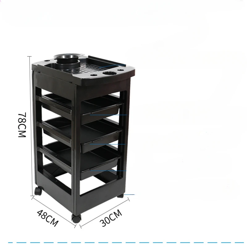 미용사 용품 살롱 트롤리 메이크업 롤링 카트, 미용사 메이크업 헤어스타일리스트, 예쁜 가구, YN50ST