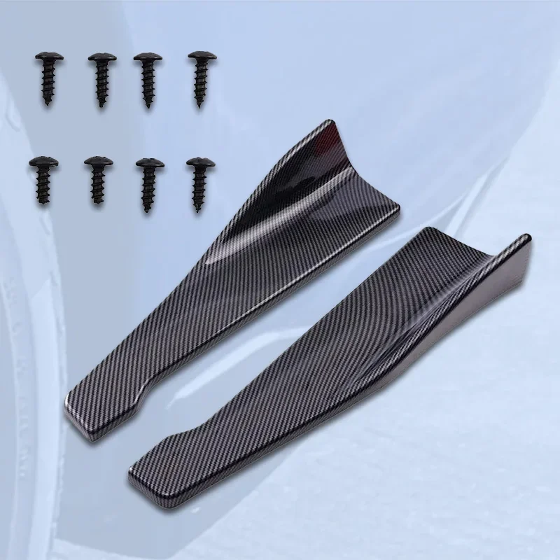 

2pcs 48cm Car Scratch Protector Side Skirt Rear Bumper Spoiler Separator Protector GM BMW E90 Volkswagen Golf 5 6 Accessories