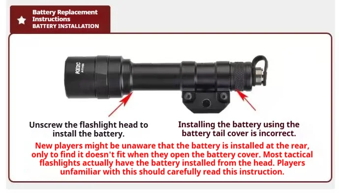 Element PEQ15 Laser-Indikator PEQ 15 Laser-Box M600C Taschenlampe Doppelsteuerung Rat Tail M300 Taktische Taschenlampe – Detail 8