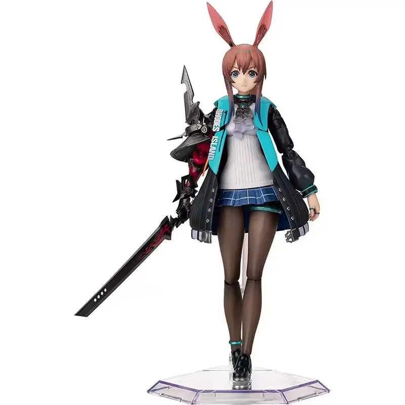 

In Stock Original Genuine Arknights Amiya Ac Toy ARCTECH Action Figure Model Doll Game Character Statuette Collection Toy Model