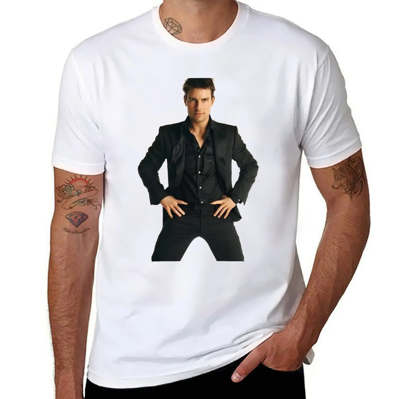 

Tom Cruise T-Shirt t shirts for man cotton funny mens graphic t shirts T-Shirt