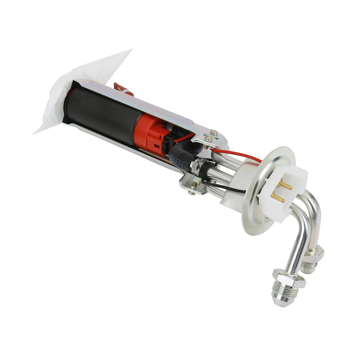 340LPH an Fuel Pump Hanger for 86-97 Mustang 5.0 4.6 with 8AN/6AN Fittings E85 Safe