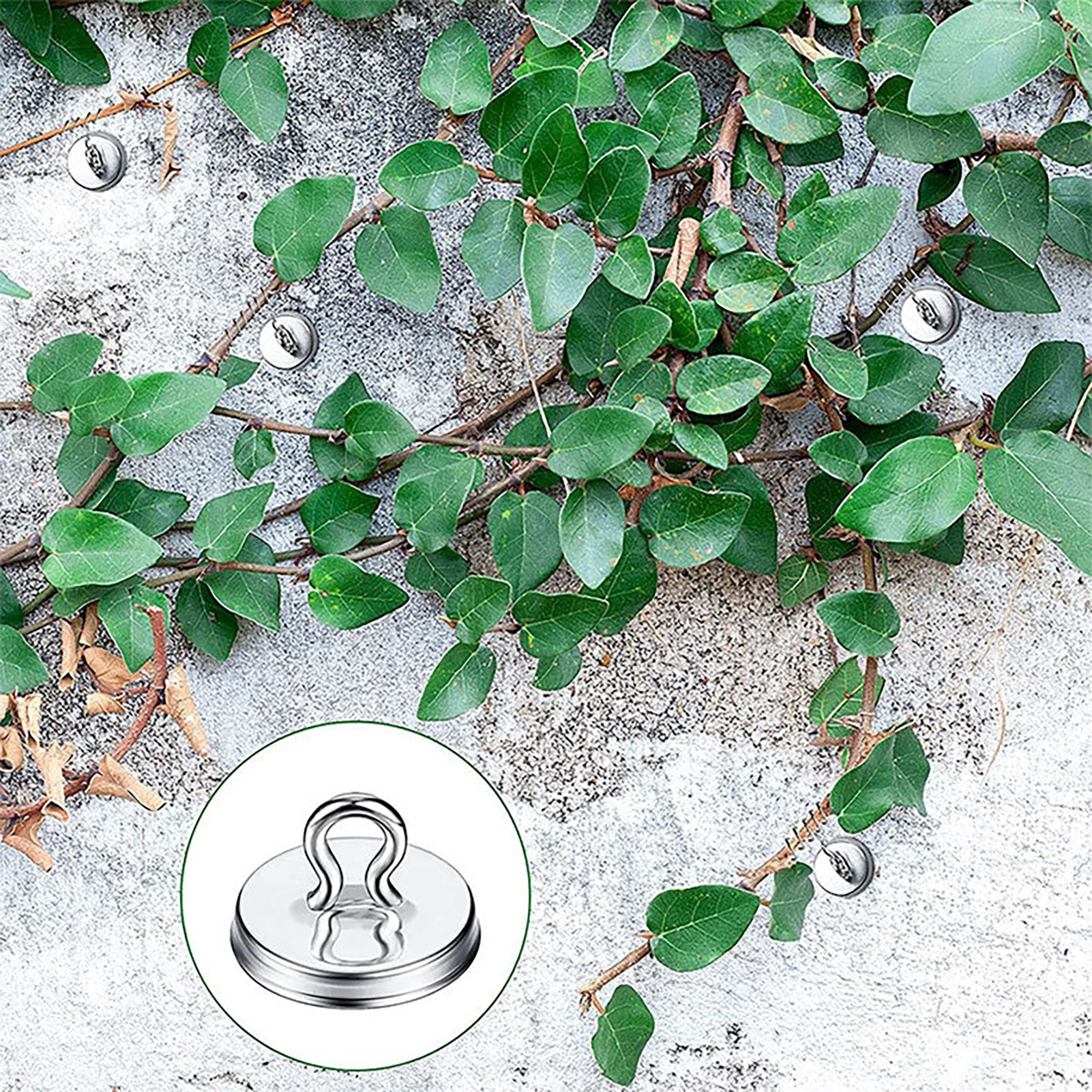 50/100pcs Plant Fixed Anchor Vine/climbing Plant Fixed Anchor Anti Rust Ultra Light Aluminum Alloy Design Anchor Gardening Tools #5