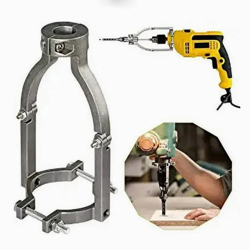 Adaptateur de foret à trou carré, perceuse de table et perceuse à main, machine à mortaise, outils de travail de calcul pour visiteurs