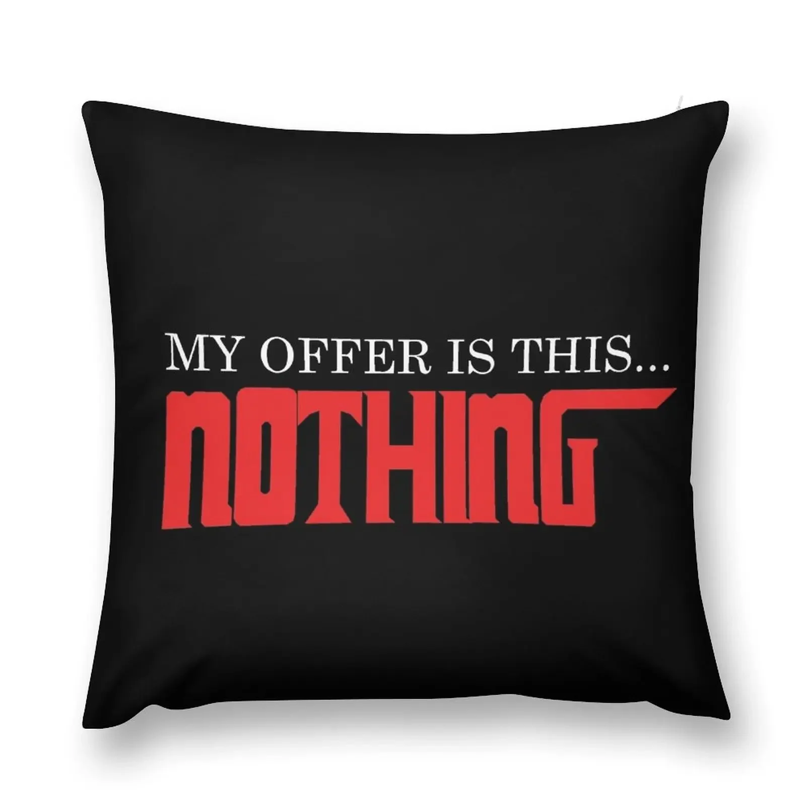 My offer is this nothing The Godfather Throw Pillow christmas supplies pillowcases for sofa cushions pillow