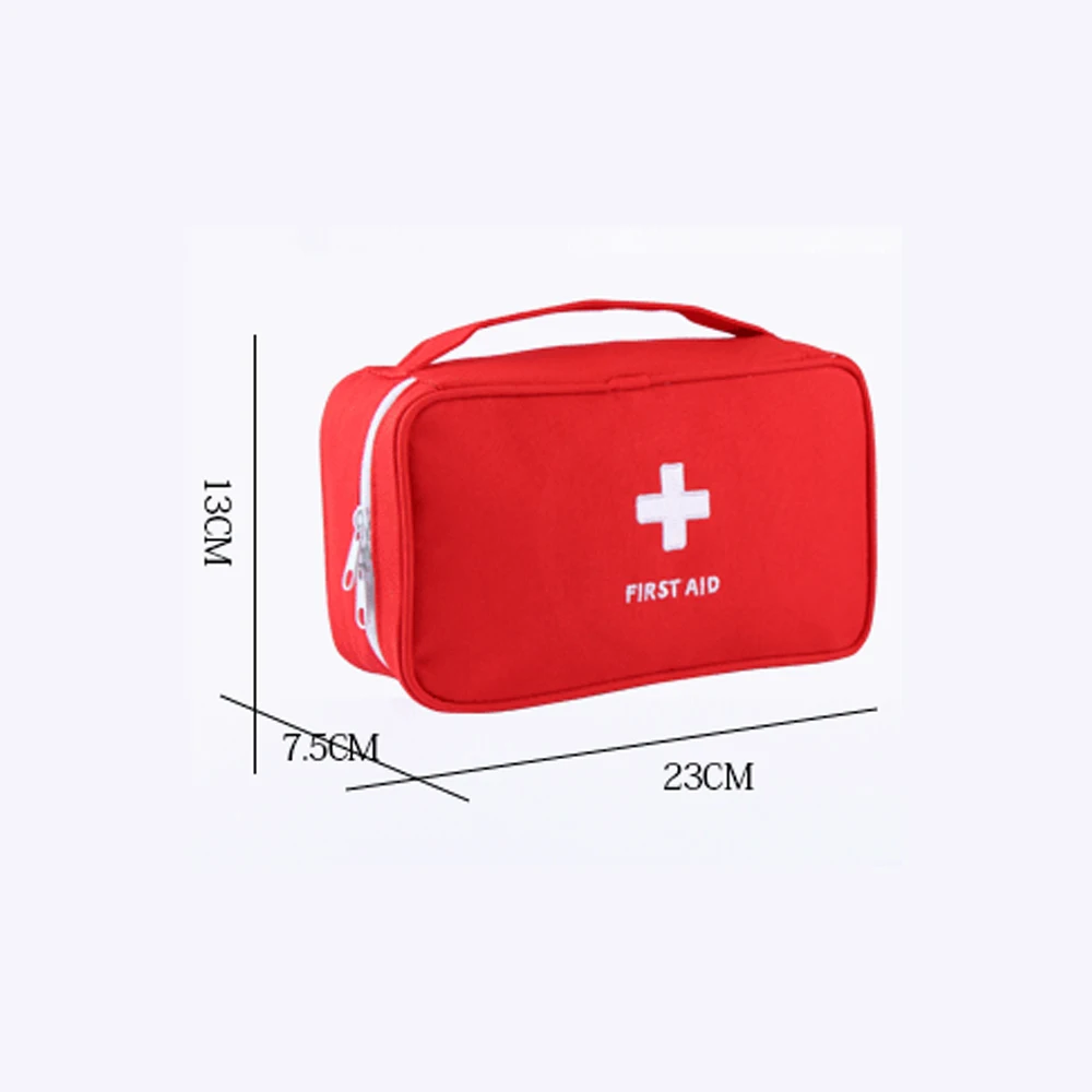 First Aid Kit Emergency Survival Bag Handbag Durable Trauma Bag Compact Rescue Tote Bag Portable Medicine Storage Bag