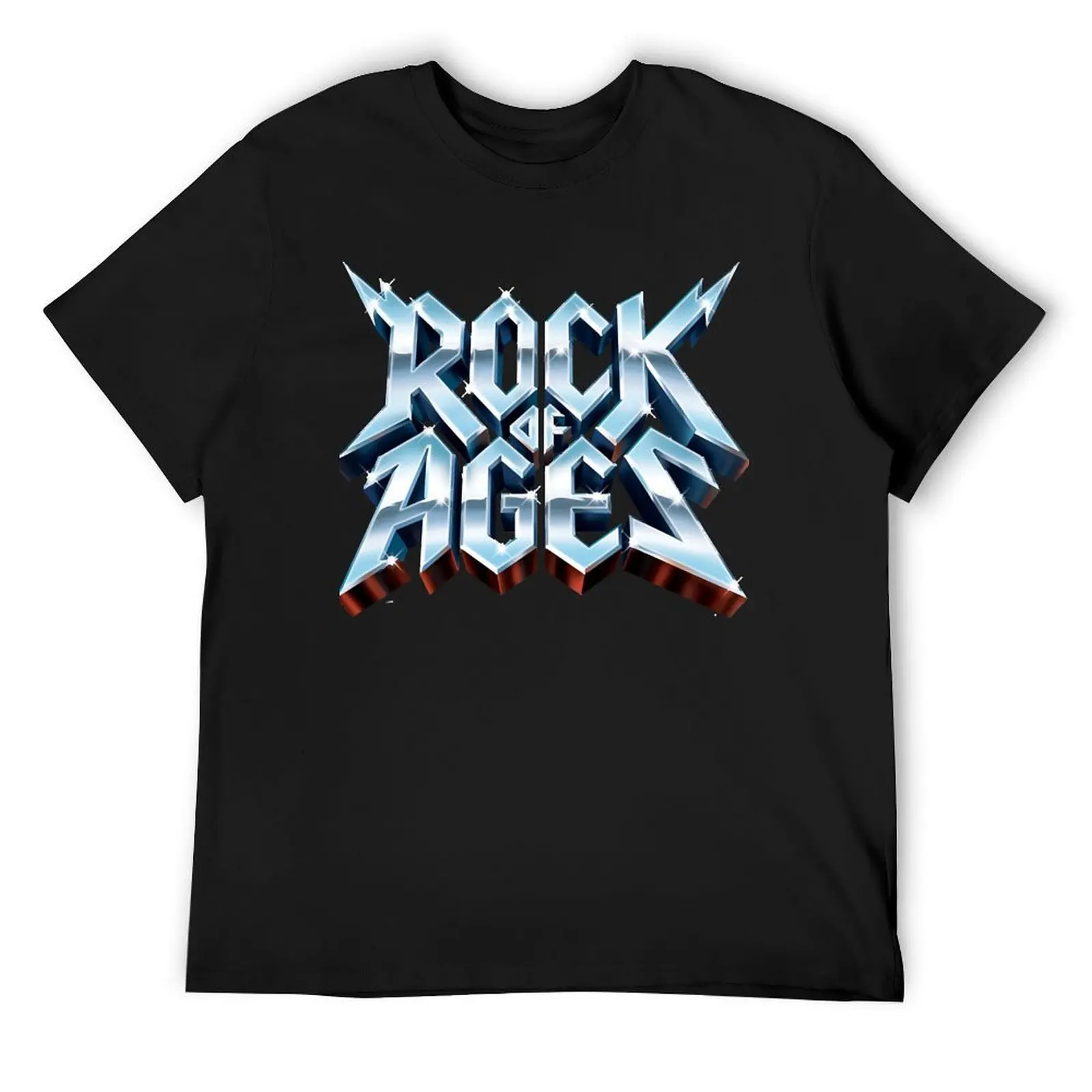 

rock of ages T-Shirt Blouse for a boy plus size clothes blacks heavy weight t shirts for men