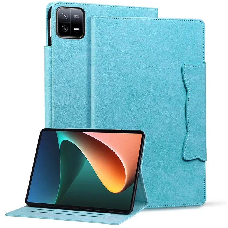 

Чехол для Xiaomi Pad 7 2024, роскошный деловой кошелек из искусственной кожи, подставка для Xiaomi Mi Pad 7 Pro Mi Pad 7, чехол 11,2 дюйма, чехол