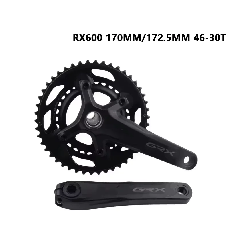SHIMANO-GRXロードバイククランクセット、バイクスピード、fc、rx600