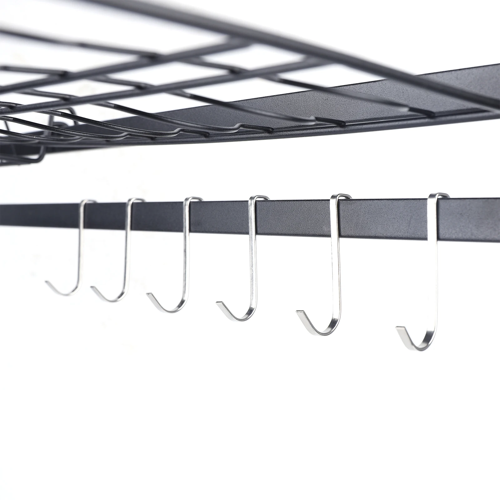 Kitchen Rack, Drying Rack for Kitchen Counter, Double Layer Stainless Steel 65cm Space Saving Large Capacity Organizer for Dish Bowl Utensil view 7