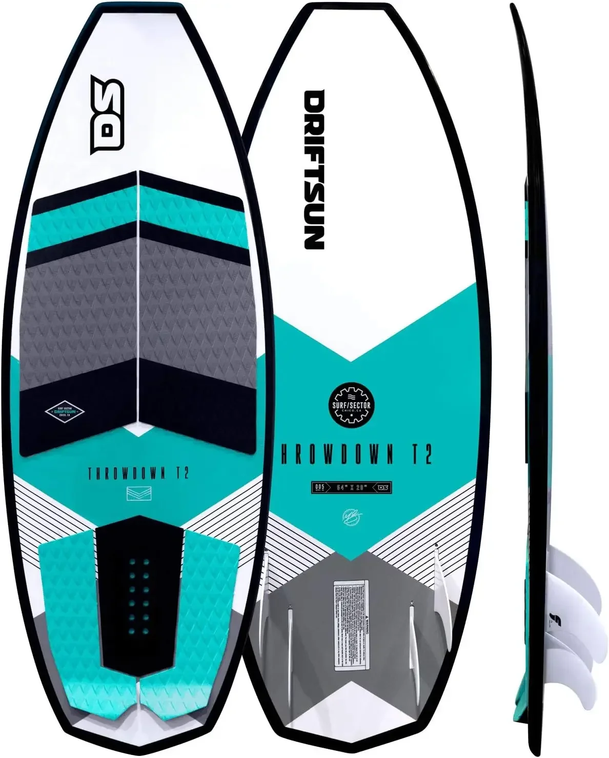 Throwdown Wakesurf Board. Custom Surf Style Wake Surfboards for Adults