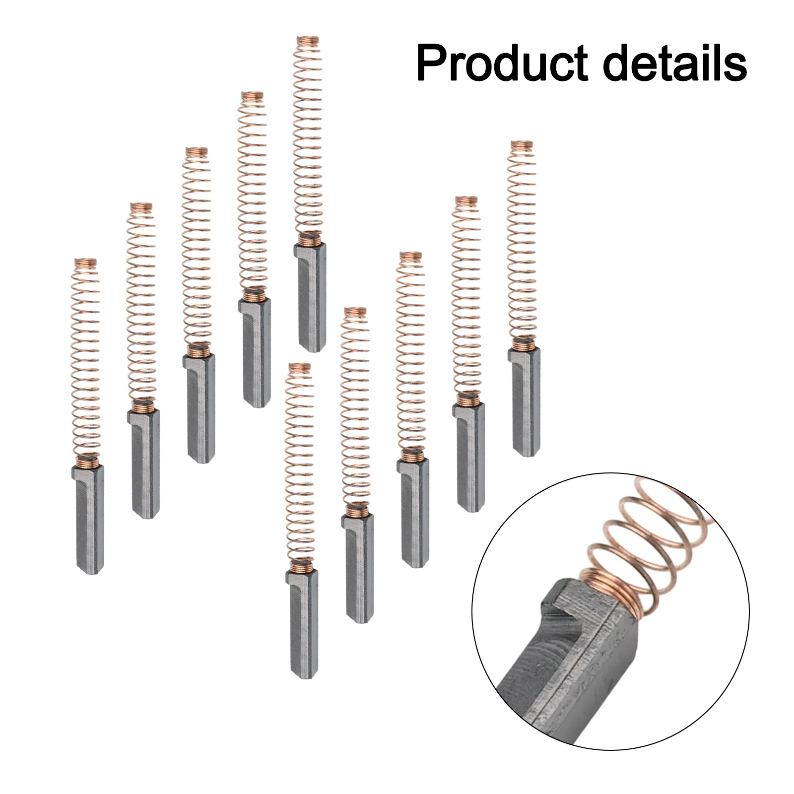 10PCS Carbon Brush for Stand Mixers Compatible with Part Numbers 9706416 W10380496 W10260958 Suitable for Repairs