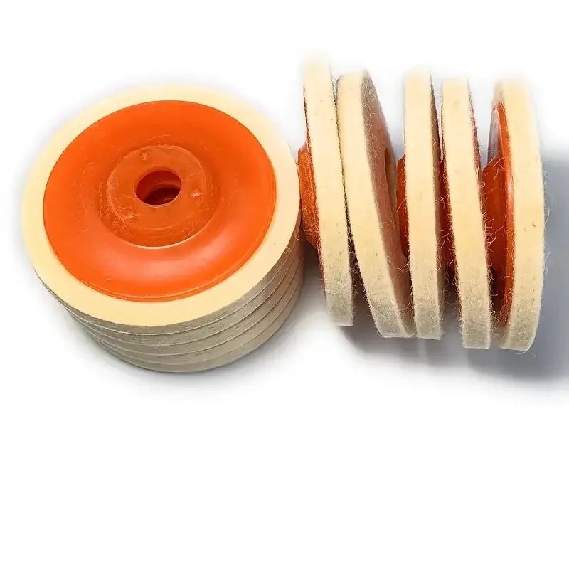 

1 шт./5/10 шт. 4-дюймовый полировальный круг для фетра, полировальный круг, металл, алюминий, нержавеющая сталь, ювелирные изделия, дерево, стекло полировальный круг