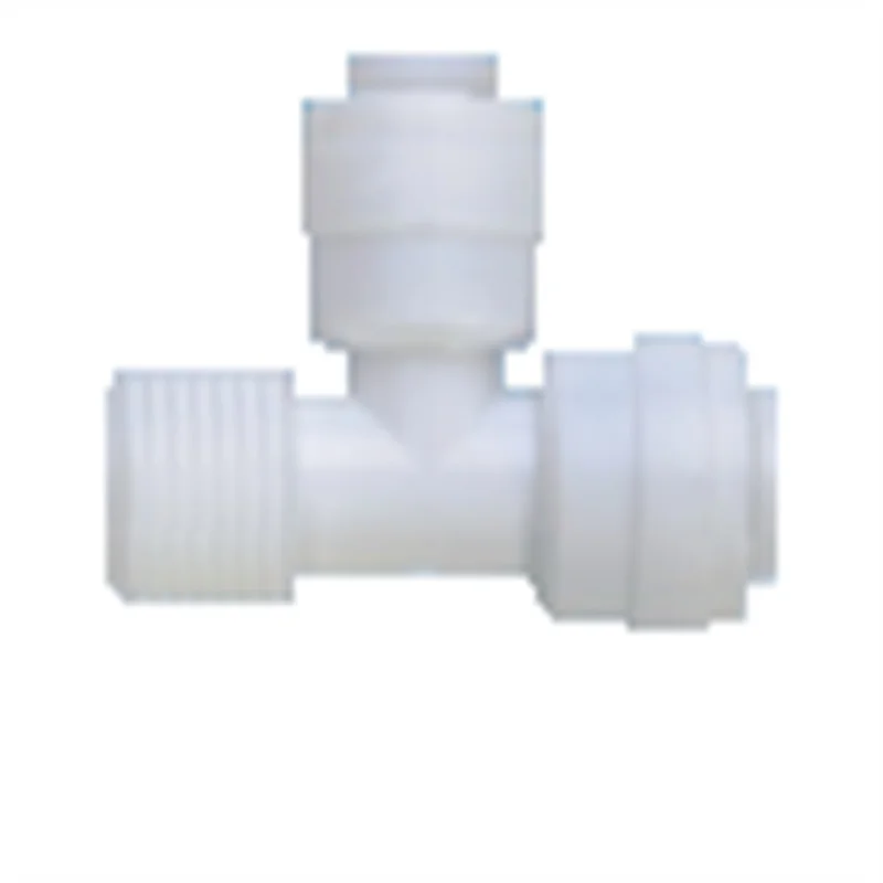 

WiDELE side T-Tee with 1/4 inch pipe diameter 1/4 inch pipe diameter 1/4 inch side thread for reverse osmosis Ro tanks