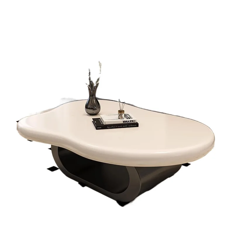 

Modern light luxury cloud coffee table combination, small apartment living room household table