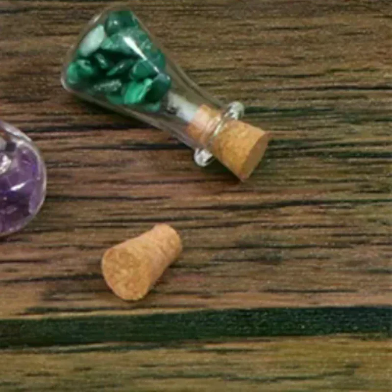 Dollhouse Wizarding World Scene Vintage Mini Magic Bottle Wand Model Retro Decoration Accessories