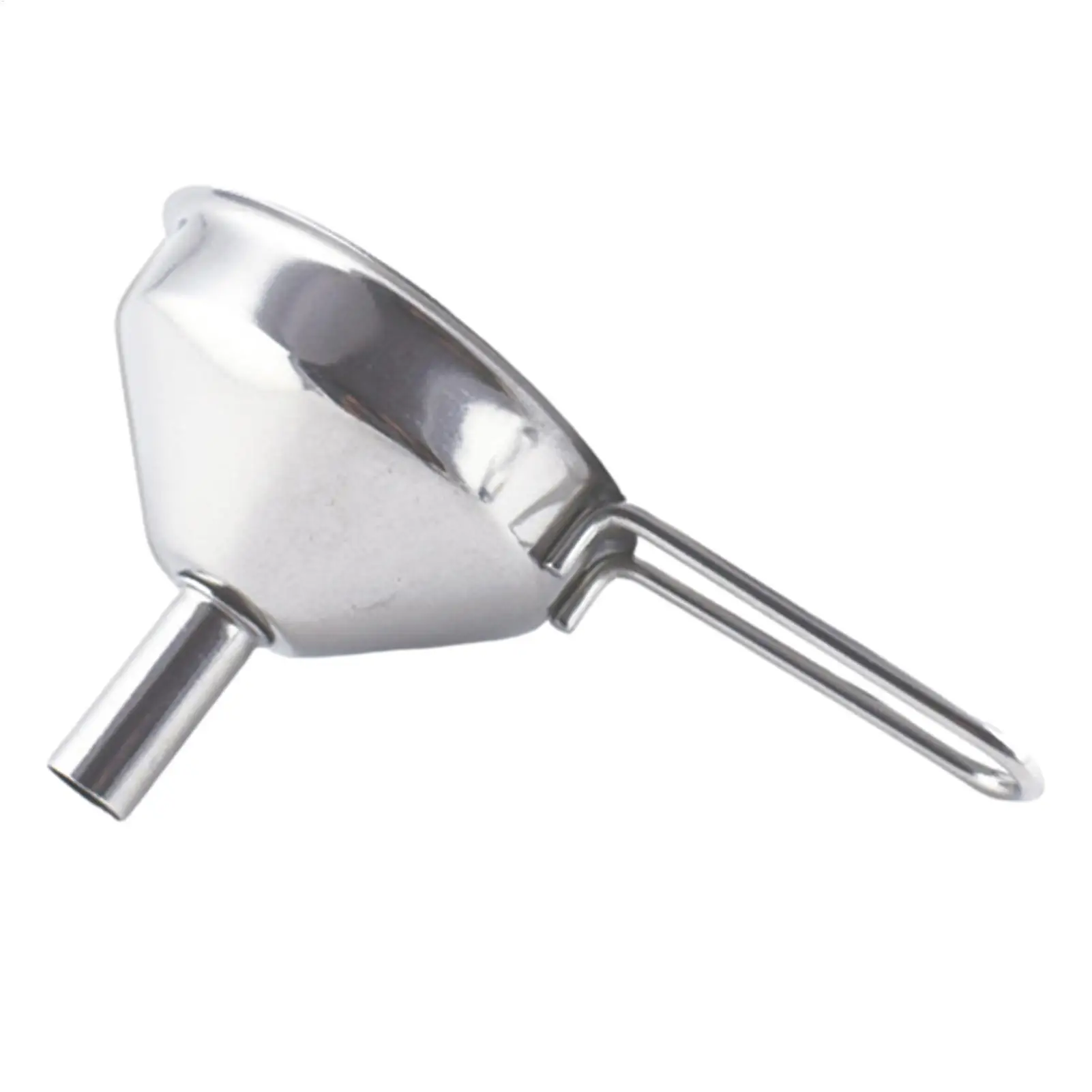 Funnel Kitchen 304 Stainless SteelFunnel Oil Liquid Funnel with Strainer SmallMetal Food Oil Filter for Bottle KitchenGadgets