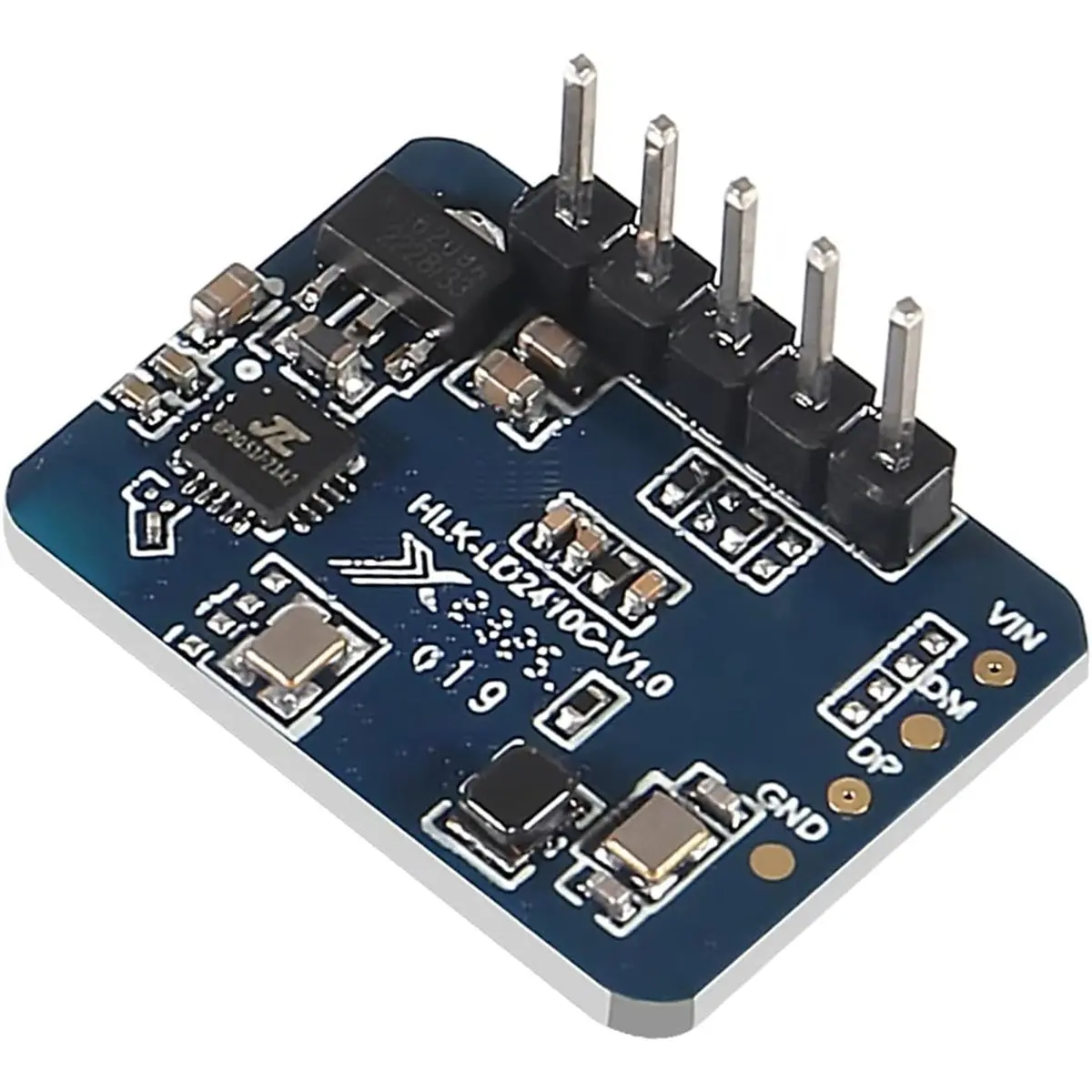 HAPPY EVER 3pcs LD2410C Human Presence Radar Sensor Module HLK-LD2410 Millimeter Wave Non-Contact 24GHz ISM Band Serial Port