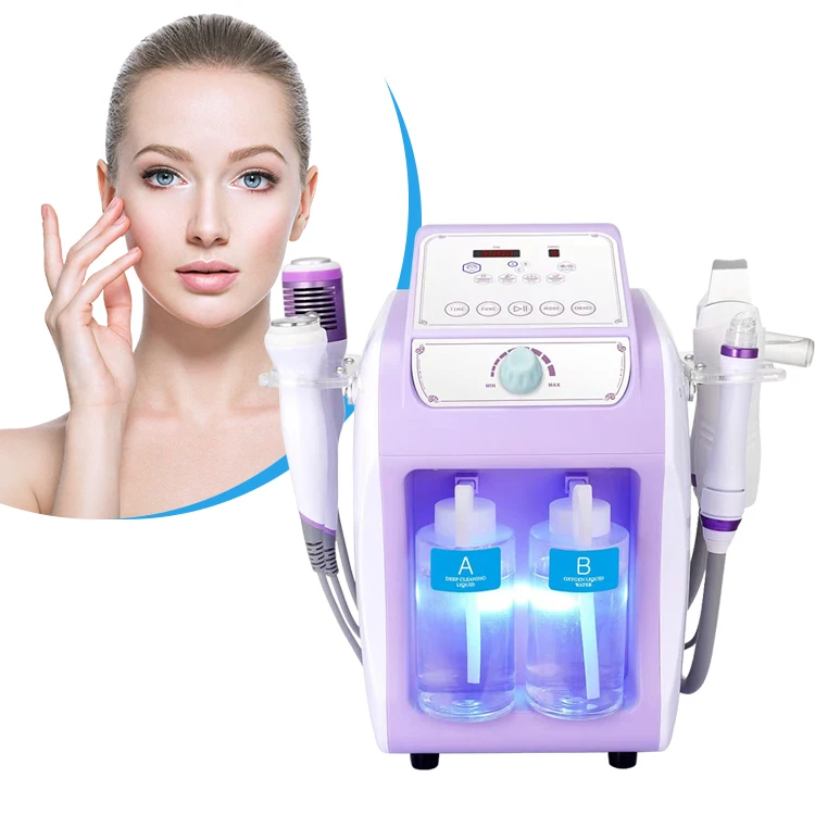

Cheapest 6 in 1 Facial Skin Machine hydradermabrasion Deep Facial Cleaning Skin Management Beauty Machine for Spa Salon Use