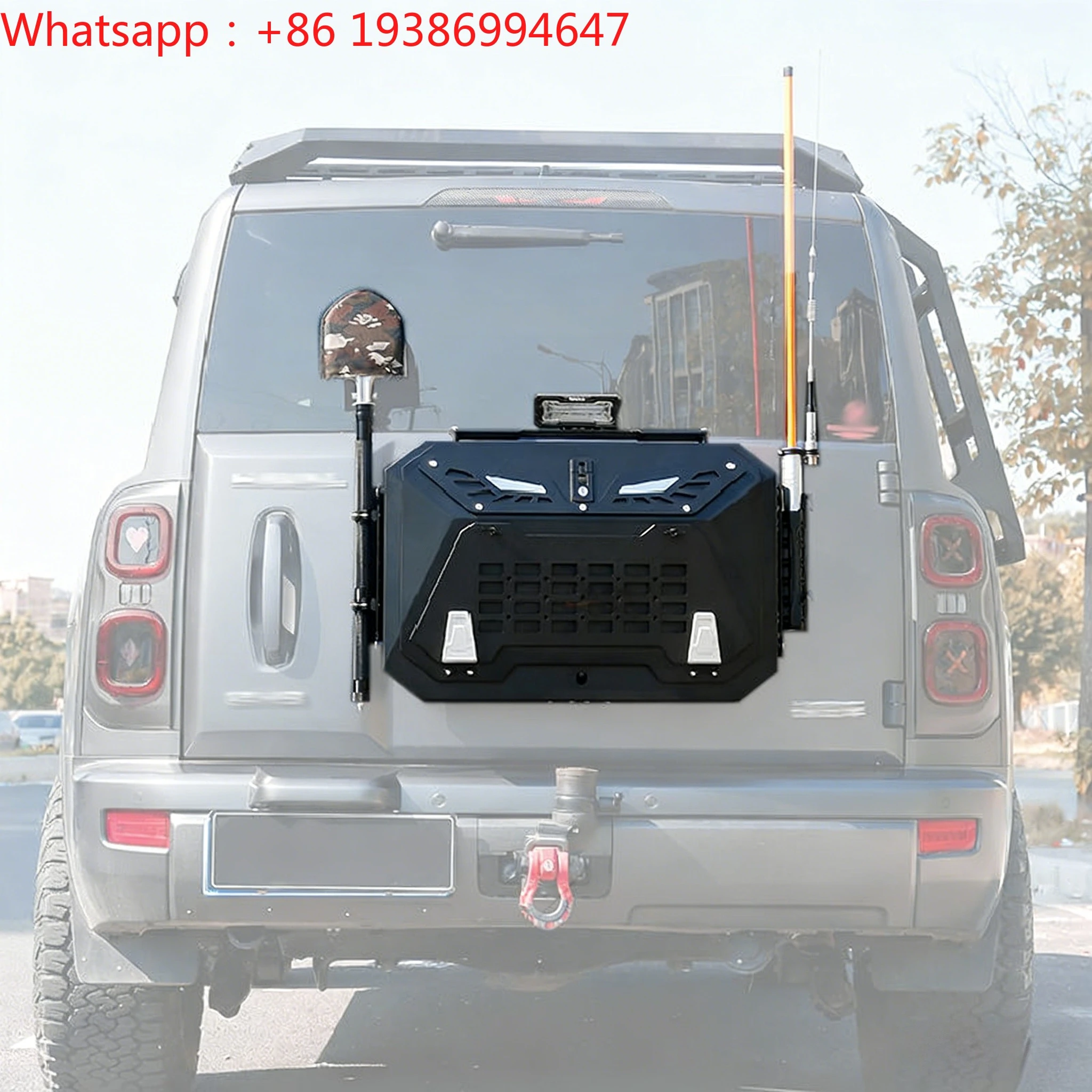 For High Quality Car Modified Parts Multi Functional Extended Tailgate Toolbox Backpack for Haval H9 2025 Accessories