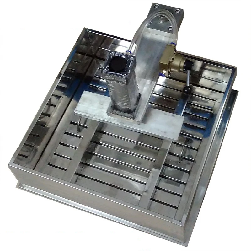 Commercial Tofu Making Machine Tofu Press Forming Machine Pneumatic Tofu Maker Press Mold Kit Tool