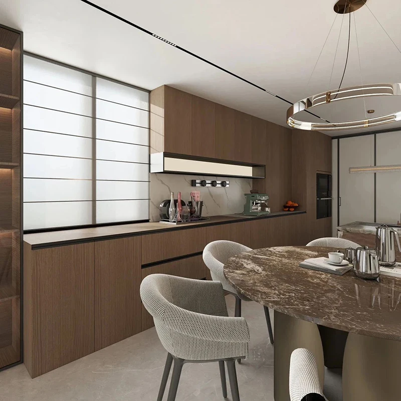 مصنع خزائن الأثاث الخشبي الحديث المخصص بالجملة للفنادق والشقق والفلل