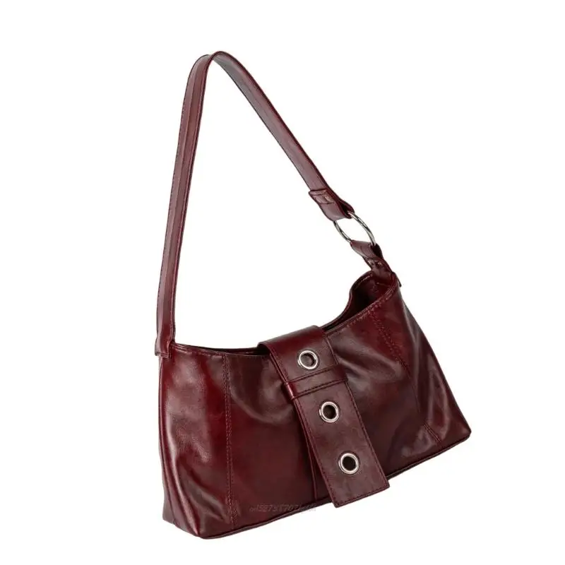 

X5XA Contemporary Underarm Handbag Lightweight Construction Scratch Resistant Shoulder Bag Professional Casual Occasion