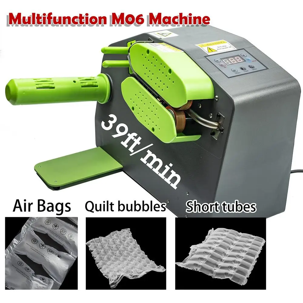 Air Cushion Machine Stainless Steel Fast Sealing Air Bags Maker LDS Film Compatible