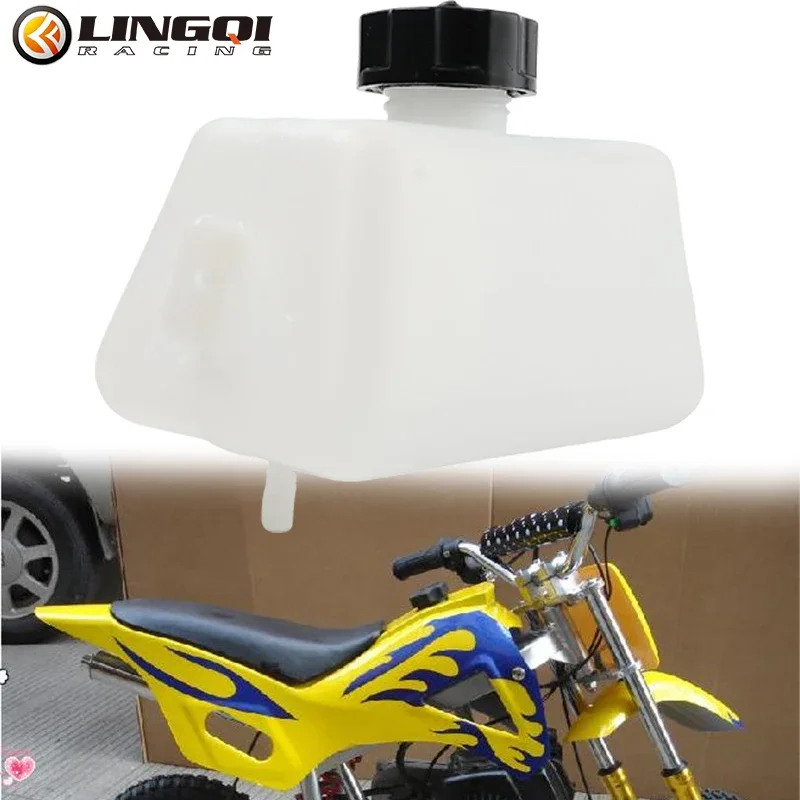 LESQUE 47cc 49cc Mini Moto Plastic Fuel Tank 1L Oil Storge Gasoilne Tanks For Gas Scooter ATV Quad Pocket Bike Motorcycle Parts