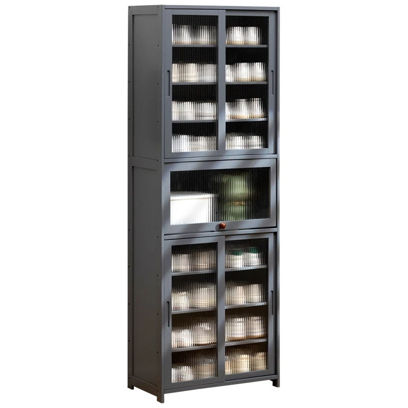 

High-end vertical entry integrated entrance cabinet multi-layer with door dust-proof