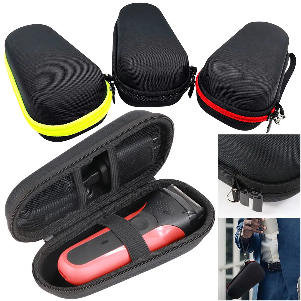 Estuche protector para afeitadora, estuche protector de EVA a prueba de golpes, organizador de viaje, bolsa de transporte portátil, adecuado para Braun 3010S Series 7/Series 9