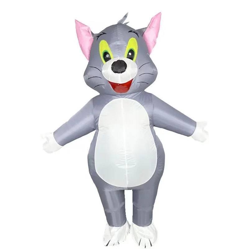 Adult cat Inflatable Costumes Christmas Anime Cosplay Costume cat Mascot Fancy Party Role Play Disfraz
