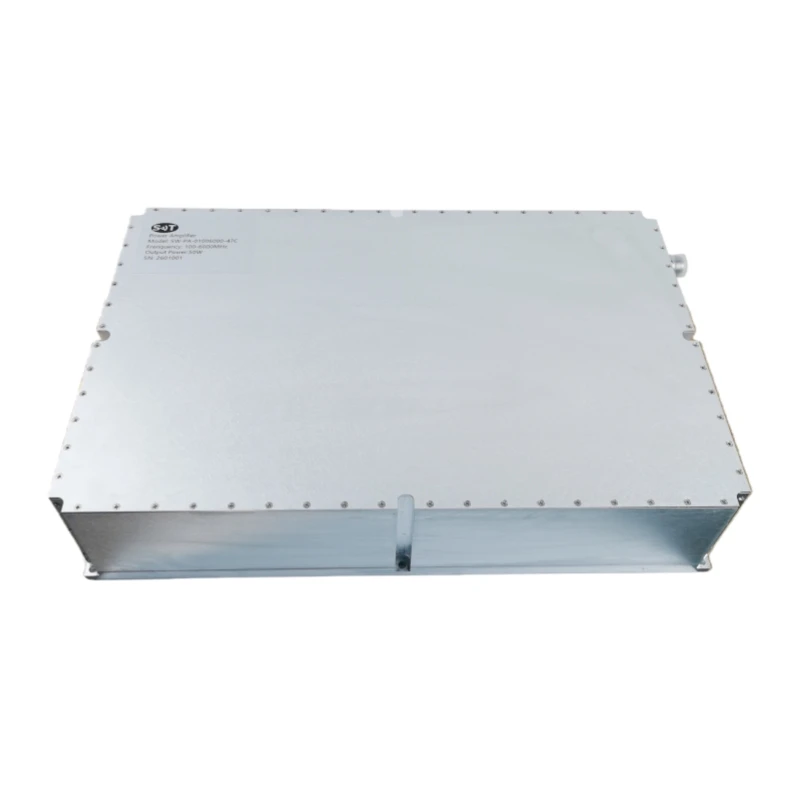 5700-5800 MHz 53 DBm Wideband C Band RF Power Amplifier with 50 Impedance for RF Testing and EMC/EMI Communication Validation