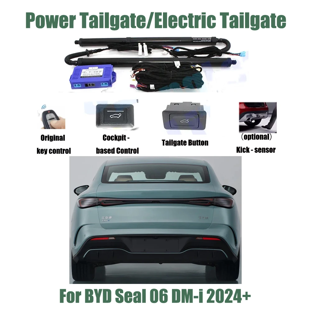 For BYD Seal 06 DM-i 2024+ Car Automatic Lifting kit Opening Trunk Intelligent Electric Lift Tailgate