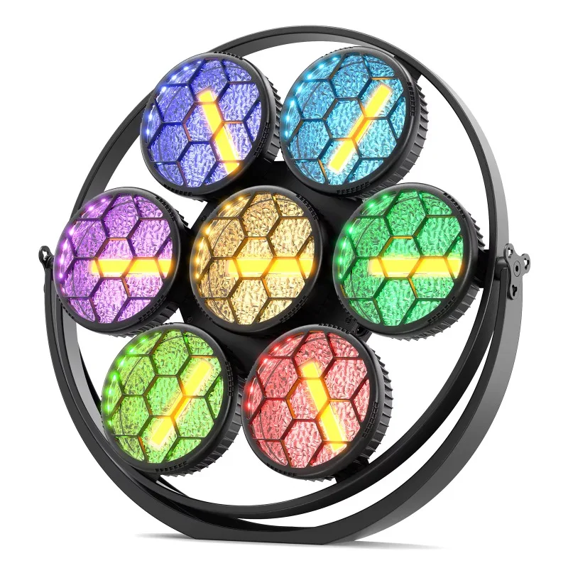 LED Retro Light Flash Stage Background Effects Light Suitable for Concerts Party Club Bar Dj Wedding Event Par Light